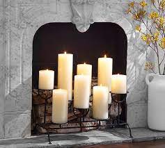 Fireplace Candleholder Pottery Barn