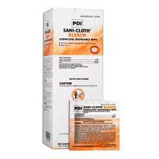 pdi sani cloth bleach germicidal