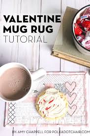 how to make a mug rug using quilt as