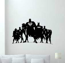 Superhero Wall Decor Avengers Vinyl