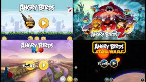 Angry Birds Vs Angry Birds 2 Vs Angry Birds Rio Vs Angry Birds Star Wars  Android/iOS Gameplay - YouTube