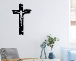 Metal Cross Wall Art Religious