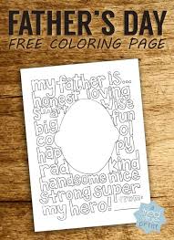 # 1 dad coloring page. Free Father S Day Coloring Page Tried True Creative