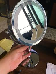 magnifying mirror 10x led makeup mirror