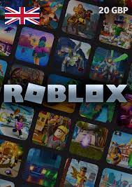 roblox gift card 20 gbp 1700 robux
