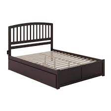 ar8842041 richmond queen bed with footboard and twin extra long trundle in espresso