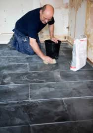 slate flooring for an old house kitchen