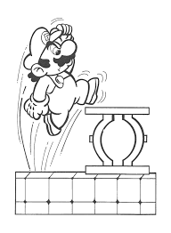 The super mario little golden book is a bit strange. Free Printable Mario Coloring Pages For Kids