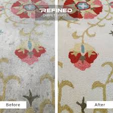afters refined rug restoration