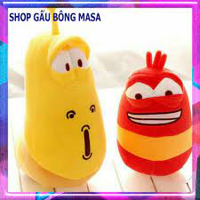 Gấu bông Larva sâu bông larva nhồi bông mbthu54 - Thú bông