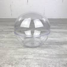 transpa plastic ball separable