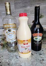 bailey s and eggnog tail my