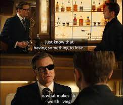 A quote can be a single line from one character or a memorable dialog between several characters. One Of The Best Quotes Kingsman 9gag