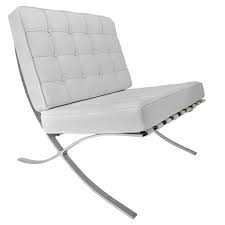 This bauhaus chair, also called the pavilion chair or the exposition chair is the chair. Barcelona Lounge Fauteuil Wit Voordelig Bestellen