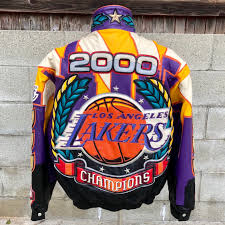 Mitchell & ness los angeles lakers satin jacket men's 2xl nba finals 2000. Vintage Limited Edition 2000 Jeff Hamilton Los Depop