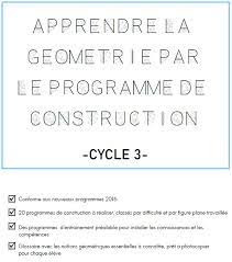 Fichier 'Apprendre la géométrie par le programme de construction - Cycle 3'  - Les Pratiques de classe de Mister Chat