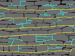 Irregular Stone Brick Wall Texture