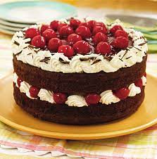 Black Forest Cake Mygreatrecipes gambar png