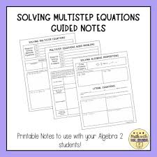 Solving Multistep Equations Guided