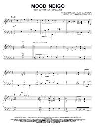 Mood Indigo Sheet Music Duke Ellington Piano Solo