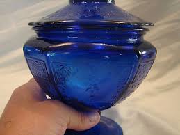 Vintage Cobalt Blue Depression Glass