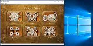 mahjong ans game on windows 10