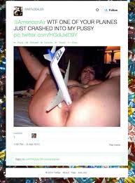 US Airways Tweets Out Photo Of Model Airplane In Woman s Vagina NSFW