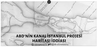 Kanal i̇stanbul güzergahı haritası şöyle; Kanal Istanbul Projesi Icin Abd Tarafindan Hazirlanan Harita Iddiasi Malumatfurus