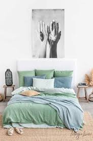 matcha green linen pillow cover