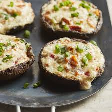 loaded portobello mushrooms