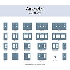 Amerelle 74rrrdb Moderne Wallplate 3