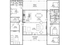 The Breezeway Floor Plans House