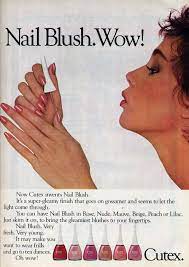 nail polish ads from the 80s por