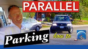 Aliging yourself, using reference points. Parallel Parking With Cones