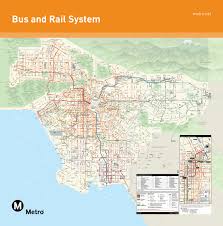 los angeles metro map guide when you