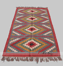 indian wool yoga mat cotton yoga rugs