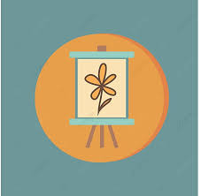 Easel With Picture Icon Painting School
