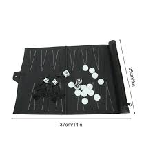 roll up backgammon sets portable