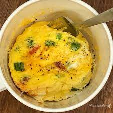 Microwave ovens needn't be just for heating up baked beans or coffee. Microwavable Egg Omelet In A Mug Walking On Sunshine