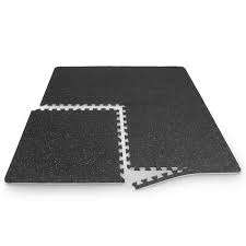 prosourcefit rubber top exercise puzzle mat