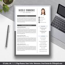 Resume examples see perfect resume samples that get jobs. Best Selling Office Word Resume Cv Templates Cover Letter References For Digital Instant Download Professional Resume Creative And Modern Resume The Nicole Resume Cvdesignco Com