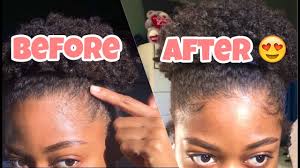 Baby hair bows are a cute way to dress up your little one's hair, and they are so easy to make! No Gel Baby Hair Tutorial Lay Slay Without Gel Youtube