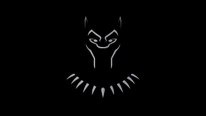 hd wallpaper black panther flat