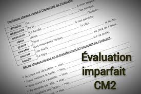 Evaluations imparfait CM2 - Prof Innovant