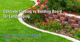 Concrete Curbing Vs Bending Board For