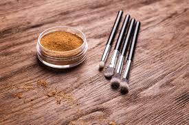 mineral powder foundation with brushes