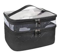 makeup bags double layer travel
