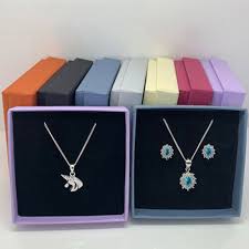 gift box necklace earrings present gift