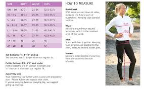 Athleta Size Chart Need Some Fit Advice Call 877 328 4538