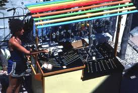 florida memory street vendor selling